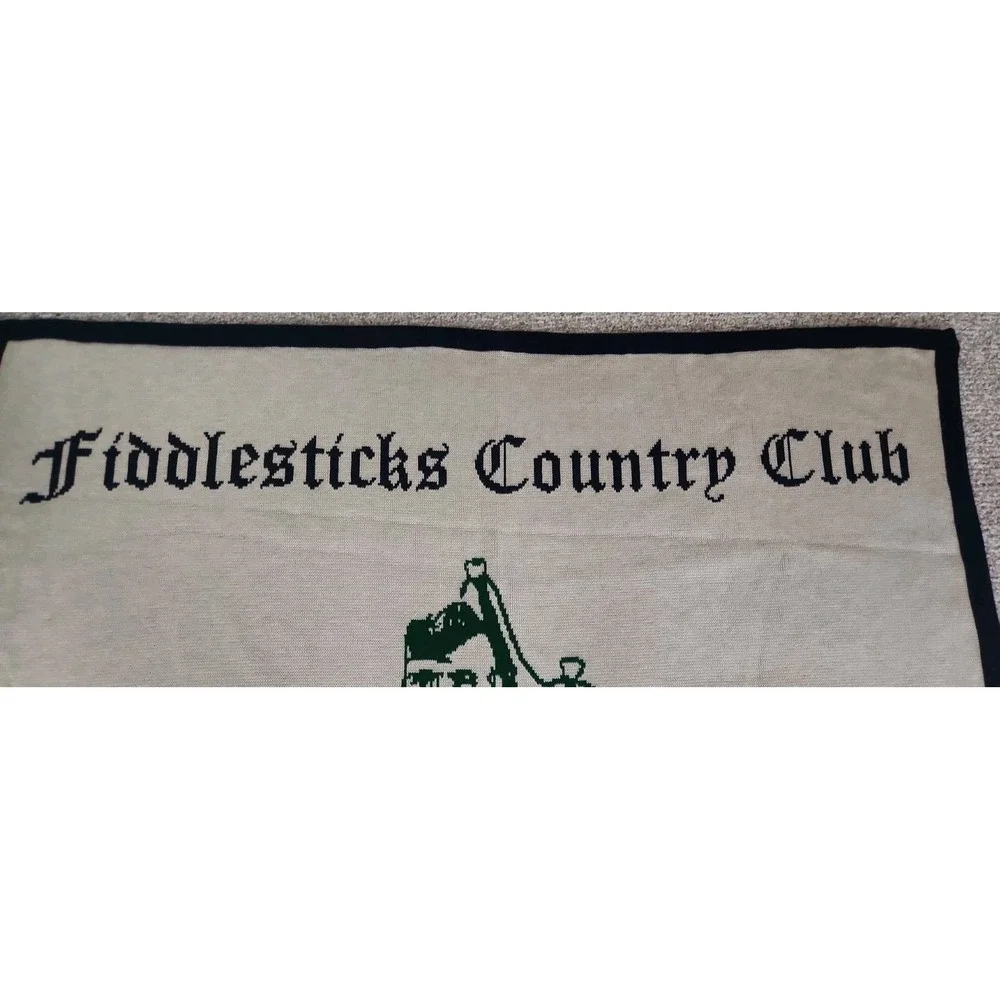 Fiddlesticks Country Club Est. 1982 Blanket Tapestry Golf Fort‎ Myers, Florida